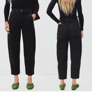 NWT EVERLANE The Utility Barrel Pant 8